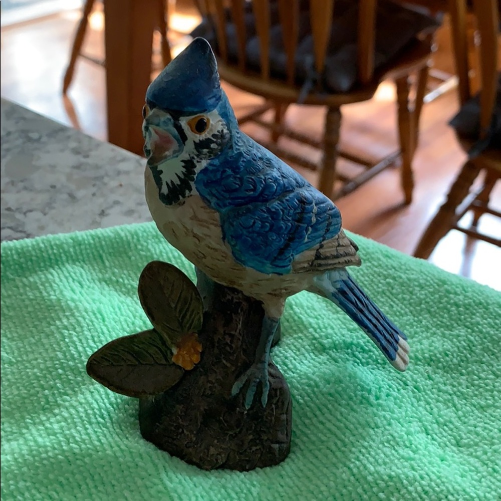 Blue Jay Statue Vintage